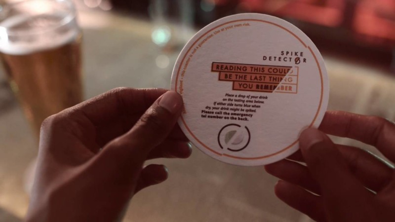 Spiked Drink – now there’s a way you can tell